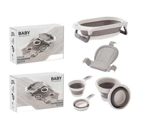 Baby badewanne faltbar set - baby, 4