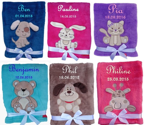 Babydecke kuschlig weich mit