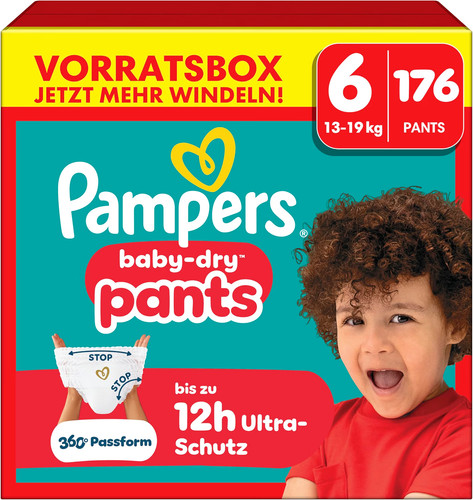 Pampers baby dry pants size - pampers,