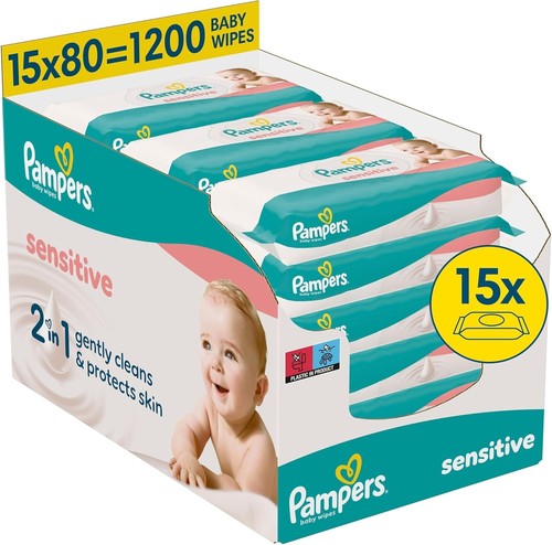Pampers sensitive baby wipes - sensitive,