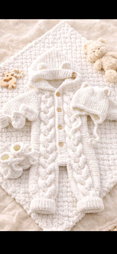 Handgemachtes babyset tlg - babyset, 4-tlg
