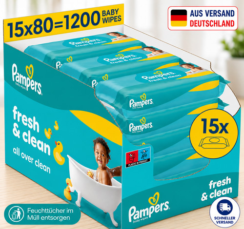 Pampers fresh clean - pampers,