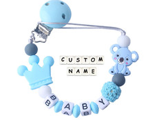 Baby Schnullerkette mit Namen