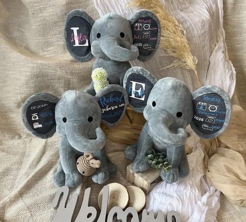 Personalisierter elefant mit - elefant,