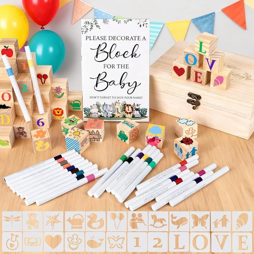 128 stück babyparty - babyparty, spiele
