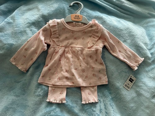 Blumen top und leggings baby - leggings, 0