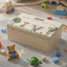 Erinnerungsbox aus Holz