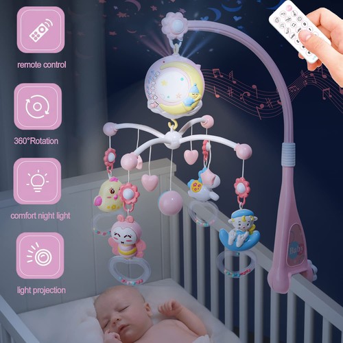 Musical baby krippe mobile - musical,